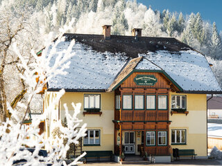 Schneelandschaft rund um die Pension Glitschnerhof in der Steiermark