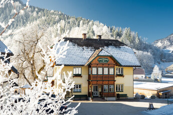 Winter am Glitschnerhof im Ennstal