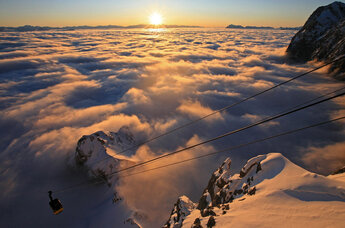 Wintersonne in der Region Schladming-Dachstein